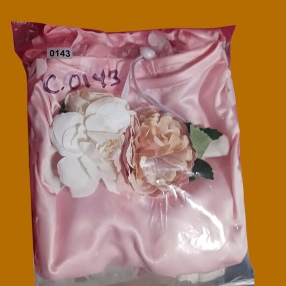 Top Paw Pet Dress & Headband Pink Floral Large - Picture 6 of 16